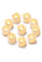 12 pcs Flameless T-lite Candle set – white - 3