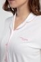 Women's Shirt Pajama Set Licensed Product Cotton Modal Fabric Short Sleeves - 5