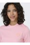 Women's Pink Onlsophia S/S Embroidery T-Shirt Box Jrs T-Shirt 15368560-Romancero - 4