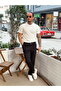 Basic Crew Neck Knitwear T-Shirt White