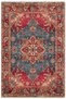 Design Red Blue Chenille Carpet Rug Runner Non-Slip Washable Living Room Kitchen Hallway
