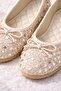 Girls' Daily Ballet Flats with Bow Detail, Soft Comfortable Sole - 2