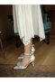 Brady Ankle-Tie Bowknot Heeled Evening Dress Shoes - 7