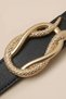 Women's Snake Buckle Faux Leather Adjustable Belt Mfr5011 - 105Cmx3Cm - 5
