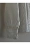 Women's White Scallop Embroidered Lace Garnished High Collar Cotton Pinterest Shirt Blouse - 4