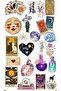 Mystical Tarot & Moon Magic Sticker Set (22X30 cm) |   Laptop – Cabinet – Thermos Sticker - 2