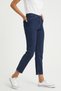 Izabella Blue Skinny Fit Mom Denim Pants Lycra High Waist Blue Washed Mom Jeans Extra Comfortable - 3