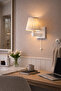 Chain Wall Sconce |   Decorative Modern Design Wall Lamp |   Cream Headboard Sconce - 2