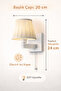 Chain Wall Sconce |   Decorative Modern Design Wall Lamp |   Cream Headboard Sconce - 5