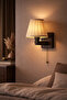 Chain Wall Sconce |   Decorative Modern Design Wall Lamp |   Cream Headboard Sconce - 2