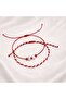 Pearl Red and White Marteniçka Bracelet Set with Card - 2