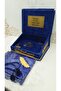 Ramadan Gift Luxury Quran Set Prayer Rug Prayer Beads Headscarf Prayer Beads Zikirmatik Bookmark - 3
