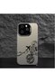 iPhone 14 Plus/15 Plus Compatible Luxury Airplane Stripe Pattern High-Quality Phone Case - 3