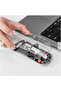 Crystal Dual Mode Wireless Mouse – Bluetooth & 2.4G with Removable Transparent Cover - 4