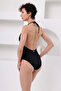 Jeweled halter neck swimsuit 4115 - 5