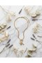 316L Tarnish Free Steel Colorful Zircon Stone Letter K Pendant Gold Color Women Antiallergic Necklace - 5