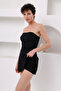 Strapless Dress Swimsuit with Shorts 4173 - 2