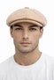 British Beret Octagonal Woolen Men's Premium Vintage Newsboy Hat Peaky Style Flat Cap for Winter