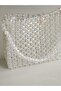 Marsela Crystal Transparent Beaded Bag - Evening Dress Bag - Event Bag - Shoulder Bag - 3