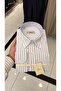 Men's Premium Regular Fit Striped Linen Shirt - 8