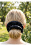 Giant Size 3-Piece Muslin Hair Rubber Oversize Cotton Hair Clip Set - 2
