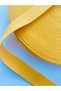 Yellow Color 2.5 Meters Width 4 cm Cotton Wallet, Bag Strap, Handle, Column, Narrow Weaving, Decorative Strip - 2