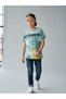 Boy's Cotton Wide Cut Printed T-shirt - 2