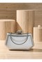 Silver Color Snake Shell Pattern Chain Strap Women Evening Dress Bag Wedding Engagement Graduation - 5