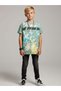 Boy's Cotton Wide Cut Printed T-shirt