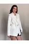 Premium Quality Blazer Jacket with Buckle Belt - 4