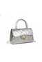 Patent Leather Gold Chain Evening Dress Casual Women's Bag