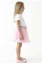 Girl's Skirt Stylish Skirt with Pompoms - 2