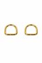 Navy Blue Faux Leather Bag Strap with Gold Color Chain 115 cm Compatible with Knitted and Leather Bags. - 3