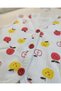 Baby Girl and Boy Apple Printed Corduroy Combed Cotton Vest for 3-6-9-12-18-24 Months - 2