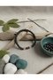 Rose Quartz & Hematite Natural Stone Bracelet - 2