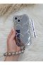 Love Heart Shiny Case with Bead Bracelet Compatible with iPhone 14 Plus and 15 Plus - 2