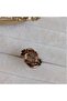 100% Pure Copper Color-Changing Natural Stone Adjustable Authentic Women's Ring