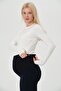 Maternity Adjustable Waist High Waist Skinny Jersey Pants Dark Blue - 6
