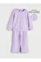 Crew Neck Girls' Softt Touch Sweatshirt and Sweatpants (S6) - 3