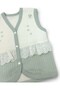 Gaye Bebe Ruffled Yusufcuk Embroidered Newborn Baby Vest / 0-1-3-6-9 Months - 6