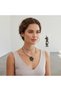 Antique Dragonfly Figured Metal Choker Necklace – Adjustable Stylish Women's Necklace - 3