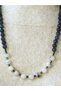 Natural Stone Moonstone Jade Onyx Hematite Natural Stone Women's Necklace Euk20Ajo - 5
