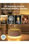 Sound Machine for Baby-20 Soothing Sounds & Touch Warm Light Portable White Noise for Kids & - 3