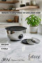 Grater Mixing Whisk and Storage Container 5-Piece Set Suitable for Deep Dough Kneading