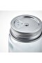 Salt and Pepper Shakers, Glass-Stainless Steel, 8 Cm, 2 Pieces - 8