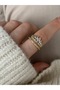 Limited Edition - Women's Ring with Stone and Bottom Adjustment - 4
