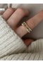 Limited Edition - Women's Ring with Ellipse Stone and Bottom Adjustment - 2