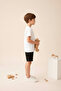 100% Cotton Men's T-Shirt and 100% Cotton Shorts Bermuda Two-In-One Set - 5