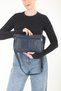 Genuine Leather Daily Crossbody and Shoulder Bag (100% Genuine Leather Dark Blue Bag) - 7