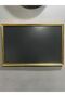 Magnetic Magnet Board 53 X 36 cm Decorative Metal Magnet Board Gold - 5
